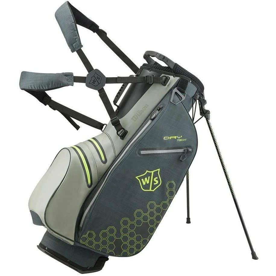 Wilson Staff Dry Tech II Waterproof Golf Stand Bag WGB4909 1 Wilson Staff Dry Tech II Waterproof Golf Stand Bag WGB4909