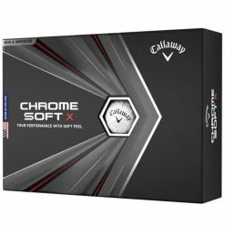 Callaway Chrome Soft X Golf Balls | White