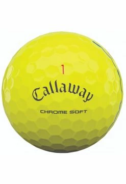 Callaway 2021 Chrome Soft Triple Track Golf Balls | Yellow 6 Callaway 2021 Chrome Soft Triple Track Golf Balls | Yellow -Golf Shafts Sales Store Callaway Chrome Soft Triple Track Golf Balls Yellow 130