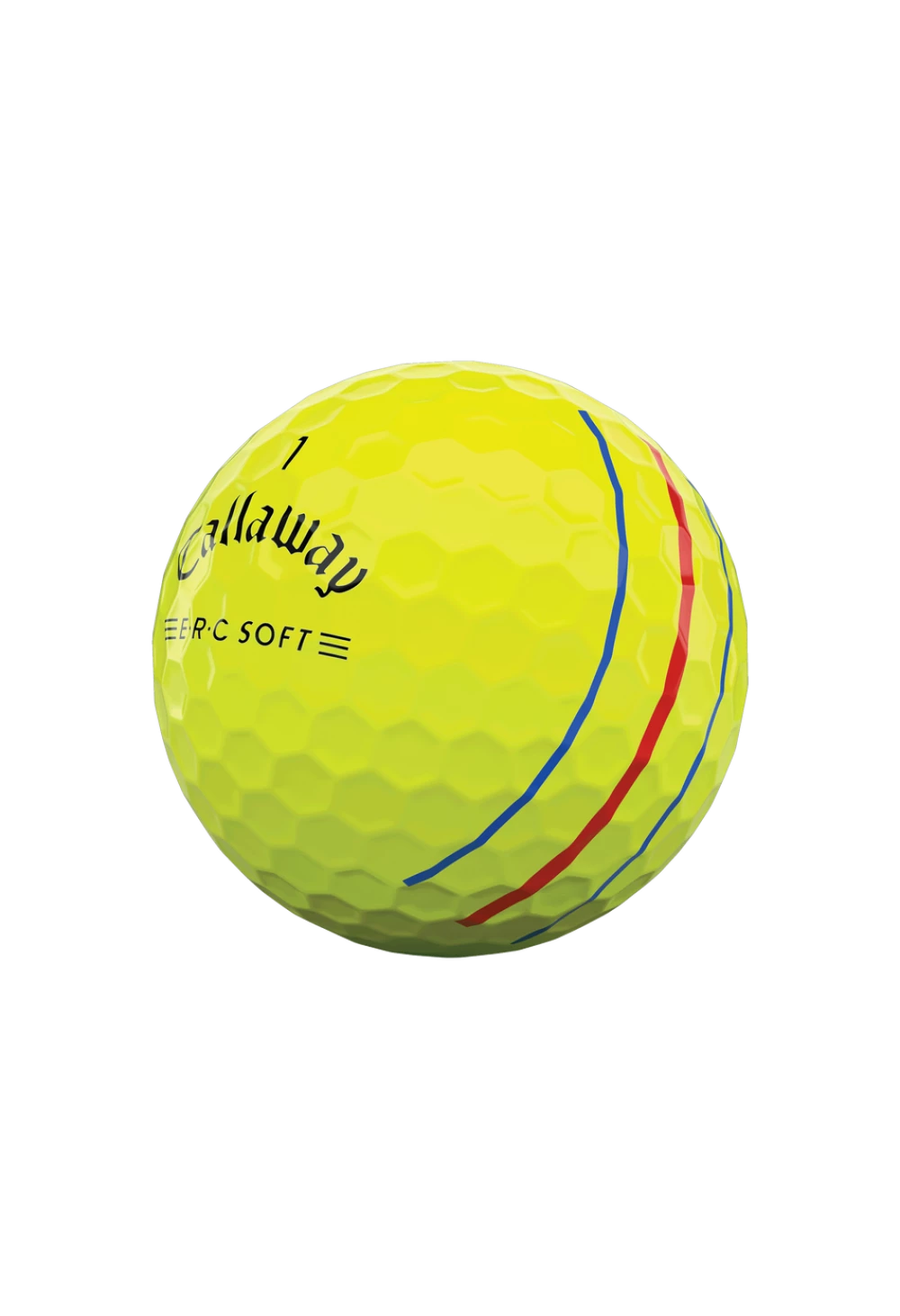 Callaway ERC Soft Triple Track Golf Balls | Yellow 4 Callaway ERC Soft Triple Track Golf Balls | Yellow - Image 4