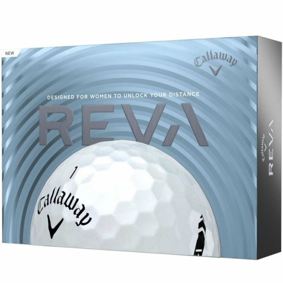 Callaway Ladies Reva Golf Balls | White 1 Callaway Ladies Reva Golf Balls | White