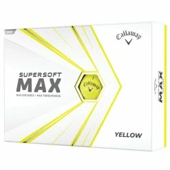 Callaway Supersoft Max Golf Balls | Yellow