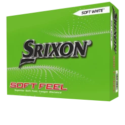 Srixon 2023 Soft Feel Golf Balls | White