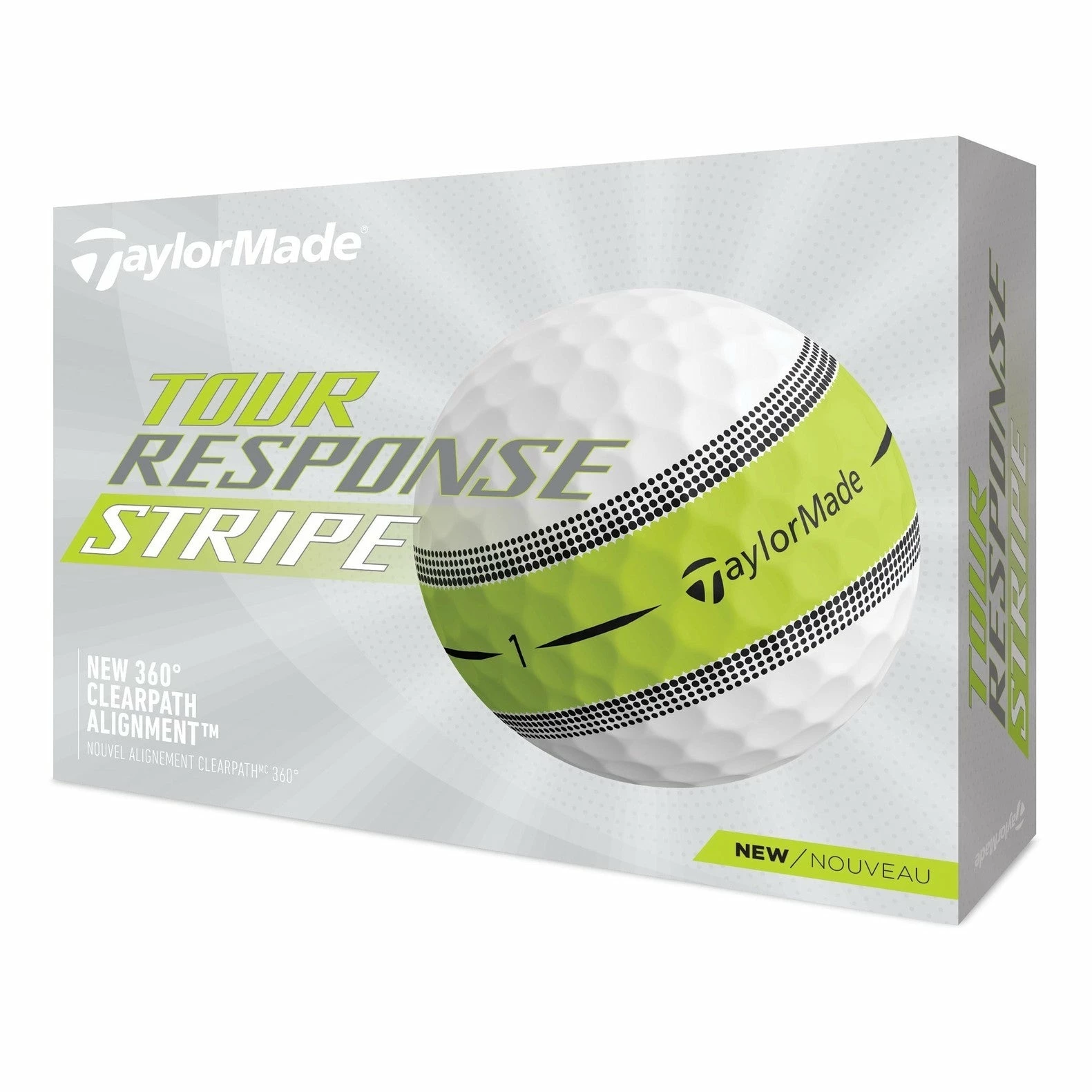 Taylormade Tour Response Stripe Golf Balls | White 1 Taylormade Tour Response Stripe Golf Balls | White