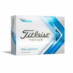 Titleist Velocity Golf Balls | Matte Blue